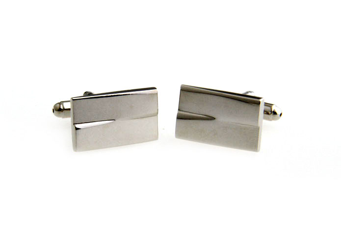  Silver Texture Cufflinks Metal Cufflinks Wholesale & Customized  CL666909