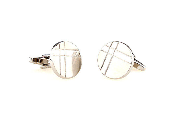 # (Pound) Cufflinks  Silver Texture Cufflinks Metal Cufflinks Symbol Wholesale & Customized  CL666916