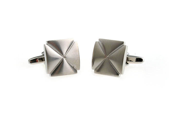  Silver Texture Cufflinks Metal Cufflinks Wholesale & Customized  CL666978