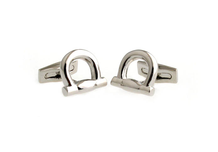 Locks Cufflinks  Silver Texture Cufflinks Metal Cufflinks Tools Wholesale & Customized  CL667006