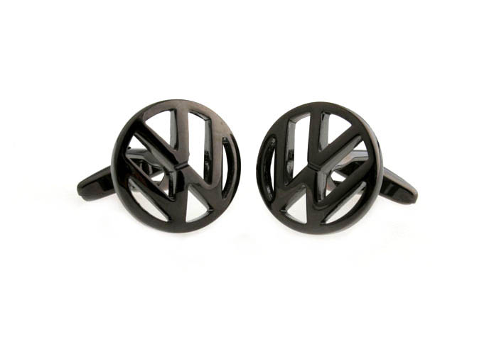 Volkswagen Cars marked Cufflinks  Gray Steady Cufflinks Metal Cufflinks Automotive Wholesale & Customized  CL667050