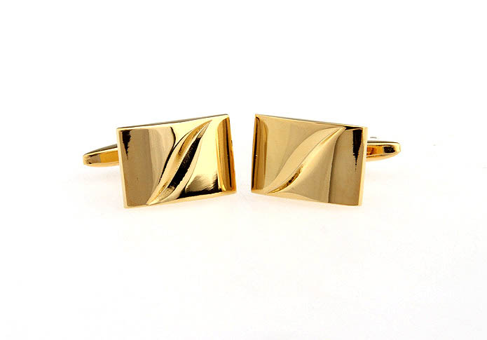  Gold Luxury Cufflinks Metal Cufflinks Wholesale & Customized  CL667107