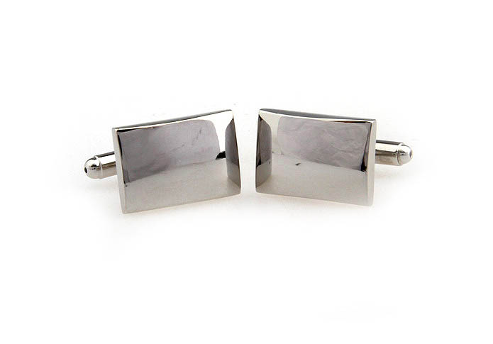  Silver Texture Cufflinks Metal Cufflinks Wholesale & Customized  CL667113