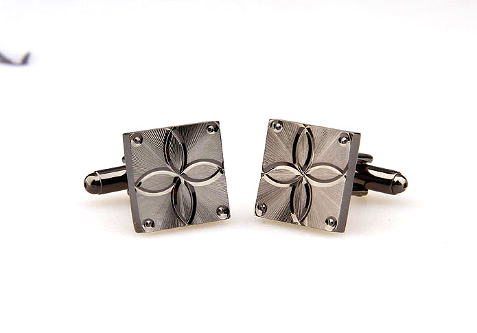  Gray Steady Cufflinks Metal Cufflinks Flags Wholesale & Customized  CL667195