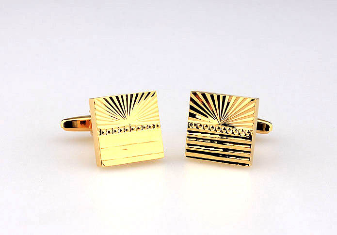  Gold Luxury Cufflinks Metal Cufflinks Wholesale & Customized  CL667259