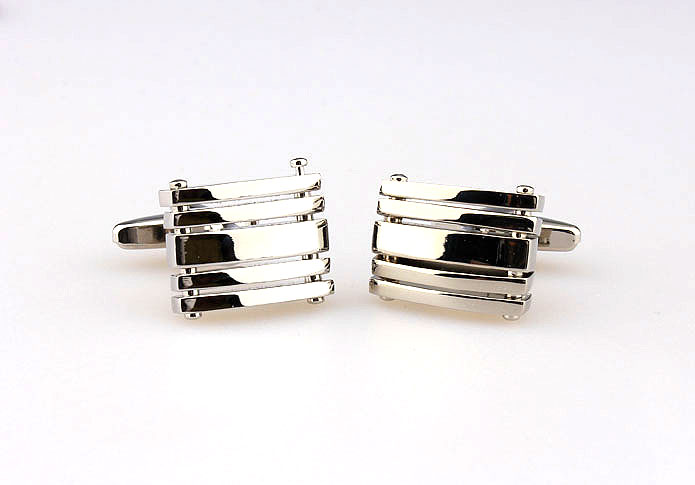  Silver Texture Cufflinks Metal Cufflinks Wholesale & Customized  CL667266