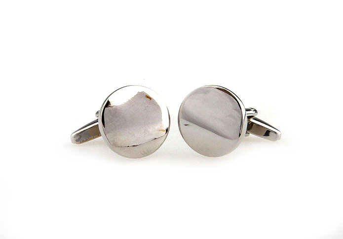  Silver Texture Cufflinks Metal Cufflinks Wholesale & Customized  CL667274