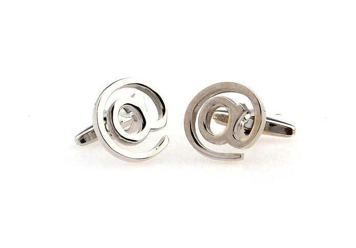 @ Little Mouse Cufflinks  Silver Texture Cufflinks Metal Cufflinks Symbol Wholesale & Customized  CL667317