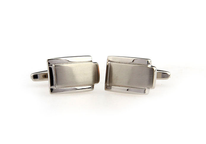  Matte Color Simple Cufflinks Metal Cufflinks Wholesale & Customized  CL667344