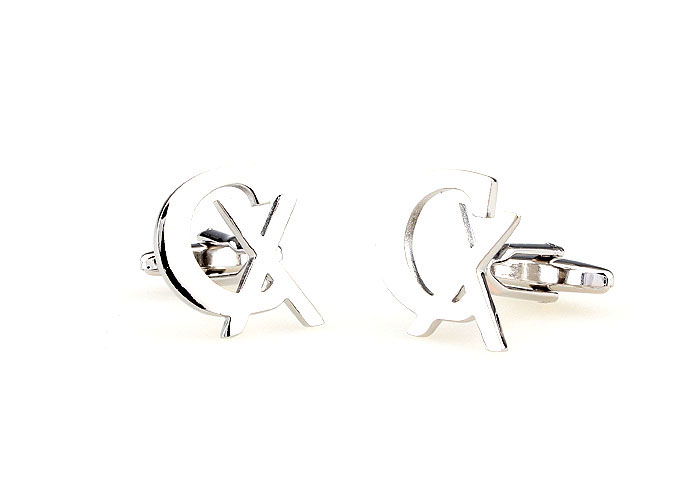 CX Cufflinks  Silver Texture Cufflinks Metal Cufflinks Flags Wholesale & Customized  CL667379