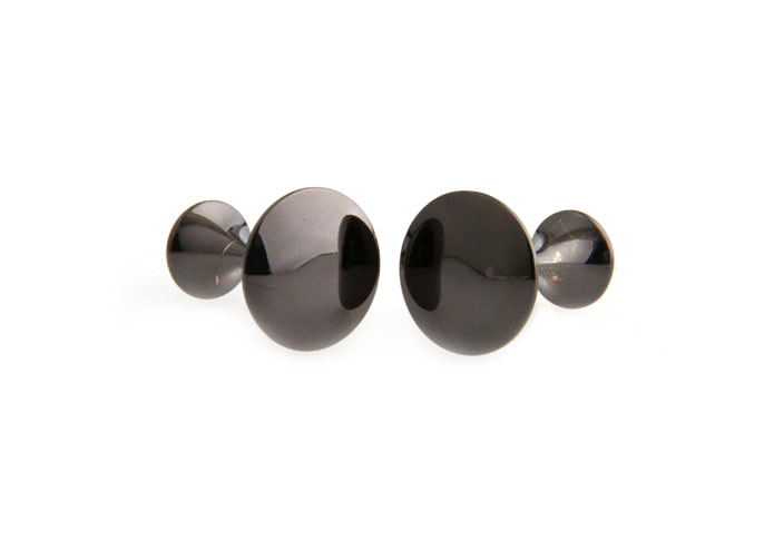  Gray Steady Cufflinks Metal Cufflinks Wholesale & Customized  CL667465