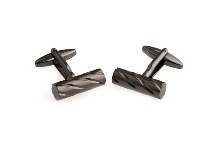  Gray Steady Cufflinks Metal Cufflinks Wholesale & Customized  CL667500