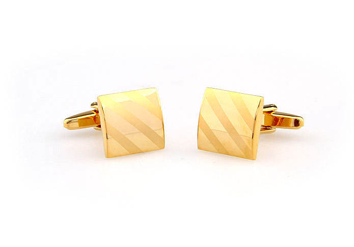 Laser Engraved Cufflinks  Gold Luxury Cufflinks Metal Cufflinks Funny Wholesale & Customized  CL667509