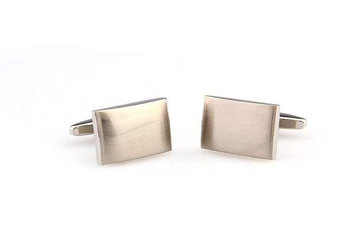  Silver Texture Cufflinks Metal Cufflinks Wholesale & Customized  CL667510