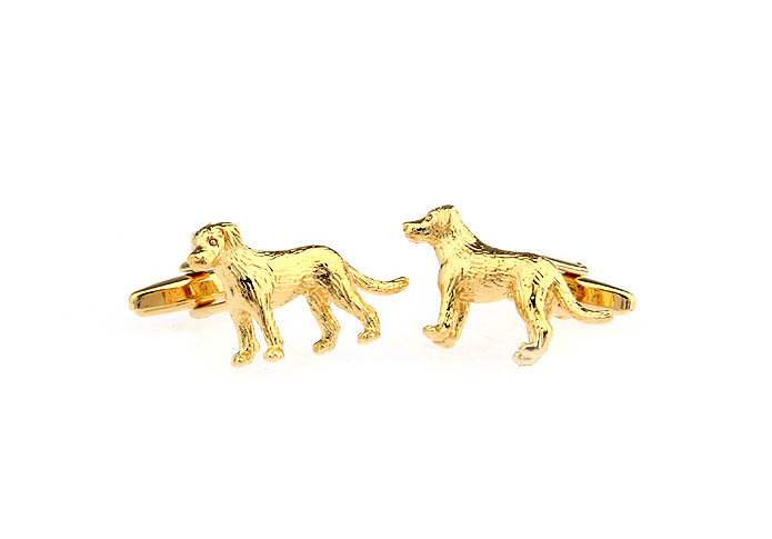 Dog Cufflinks  Gold Luxury Cufflinks Metal Cufflinks Animal Wholesale & Customized  CL668119