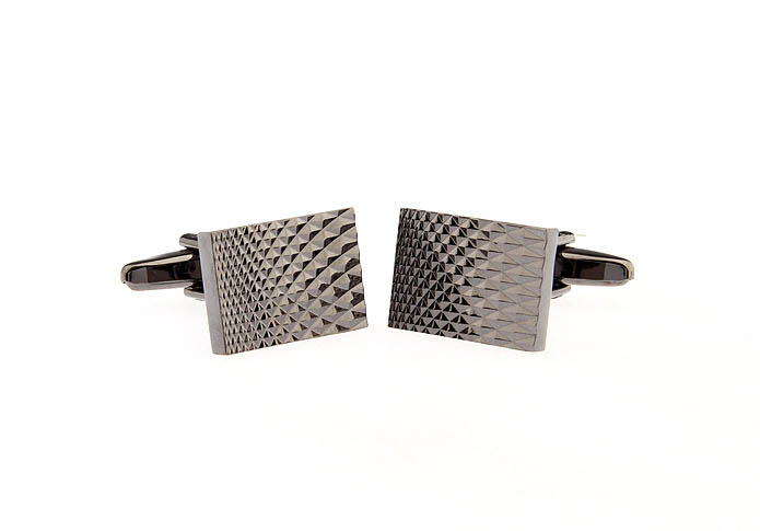  Gray Steady Cufflinks Metal Cufflinks Wholesale & Customized  CL668133