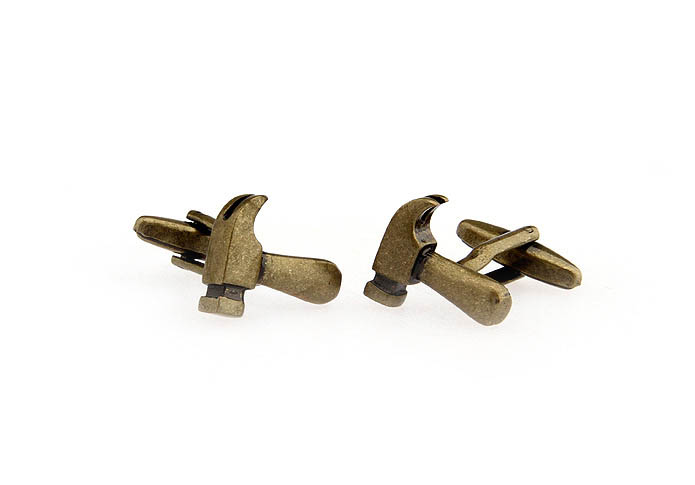 Hammer Cufflinks  Bronzed Classic Cufflinks Metal Cufflinks Tools Wholesale & Customized  CL668156