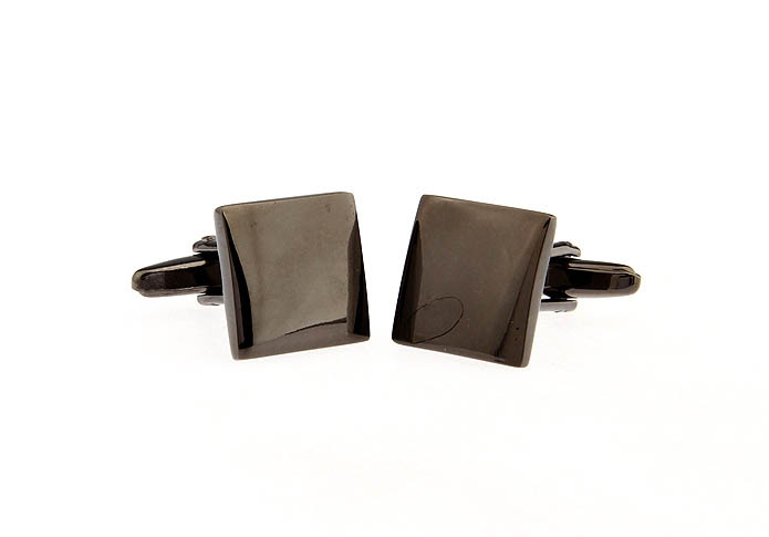  Gray Steady Cufflinks Metal Cufflinks Wholesale & Customized  CL668188