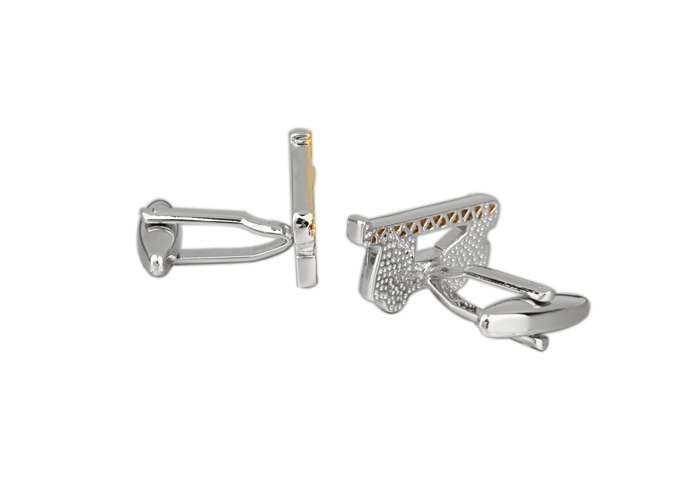 Fire Cufflinks  Gold Luxury Cufflinks Metal Cufflinks Transportation Wholesale & Customized  CL720820