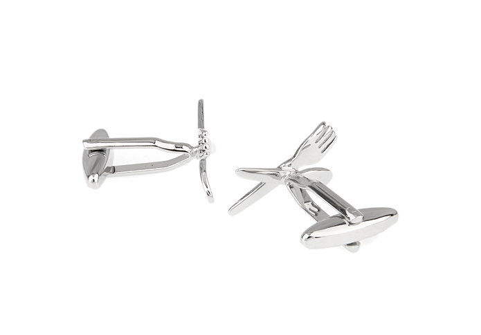 Tableware Cufflinks  Silver Texture Cufflinks Metal Cufflinks Tools Wholesale & Customized  CL720825