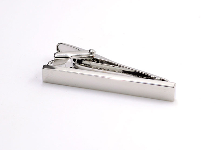  Silver Texture Tie Clips Metal Tie Clips Wholesale & Customized  CL657452