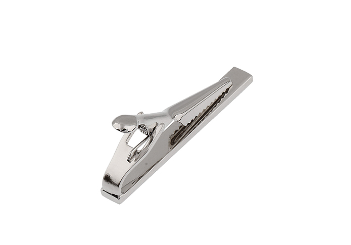  Silver Texture Tie Clips Metal Tie Clips Wholesale & Customized  CL803719