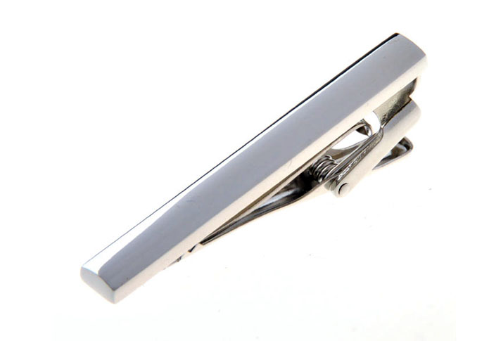  Silver Texture Tie Clips Metal Tie Clips Flags Wholesale & Customized  CL850927