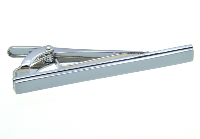  Silver Texture Tie Clips Metal Tie Clips Wholesale & Customized  CL851102