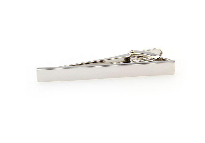  Silver Texture Tie Clips Metal Tie Clips Wholesale & Customized  CL860824