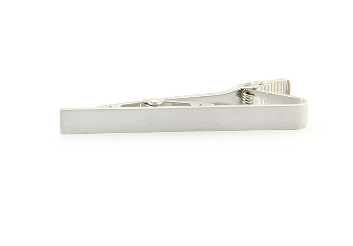  Silver Texture Tie Clips Metal Tie Clips Wholesale & Customized  CL860847