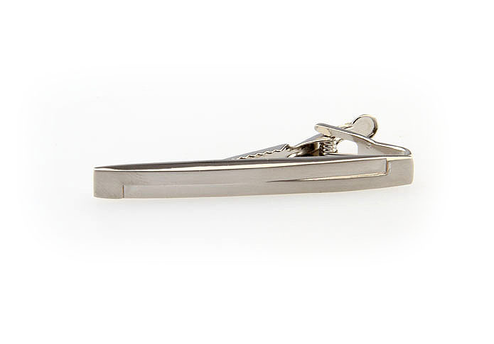  Silver Texture Tie Clips Metal Tie Clips Wholesale & Customized  CL860851