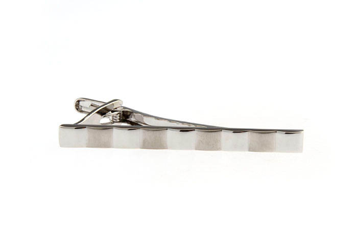  Silver Texture Tie Clips Metal Tie Clips Wholesale & Customized  CL860871