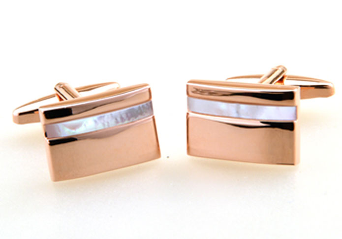 Bronzed Classic Cufflinks Shell Cufflinks Wholesale & Customized CL655278