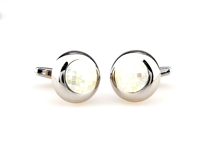  Yellow Lively Cufflinks Shell Cufflinks Wholesale & Customized  CL661616