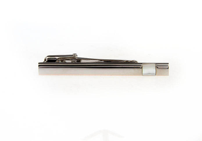  White Purity Tie Clips Shell Tie Clips Wholesale & Customized  CL850719