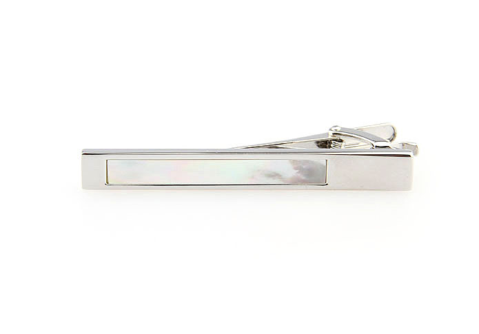  White Purity Tie Clips Shell Tie Clips Wholesale & Customized  CL860720