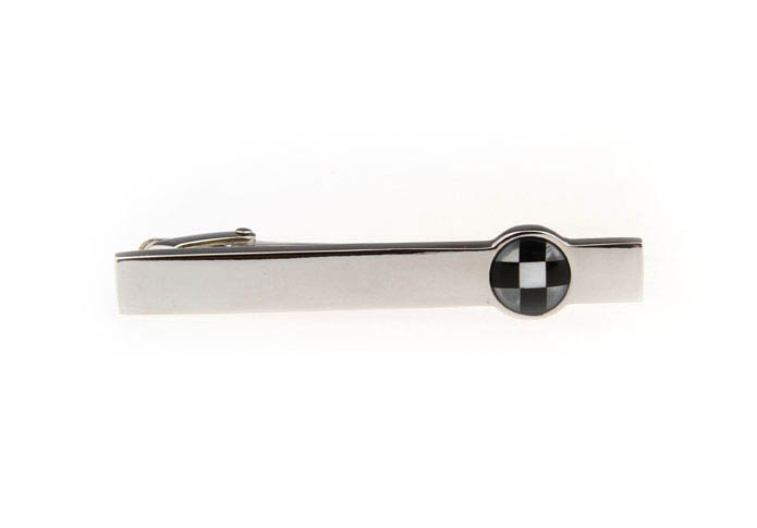  Black White Tie Clips Shell Tie Clips Funny Wholesale & Customized  CL860725