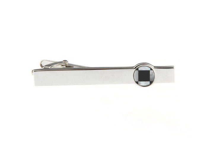  Black White Tie Clips Shell Tie Clips Funny Wholesale & Customized  CL860728