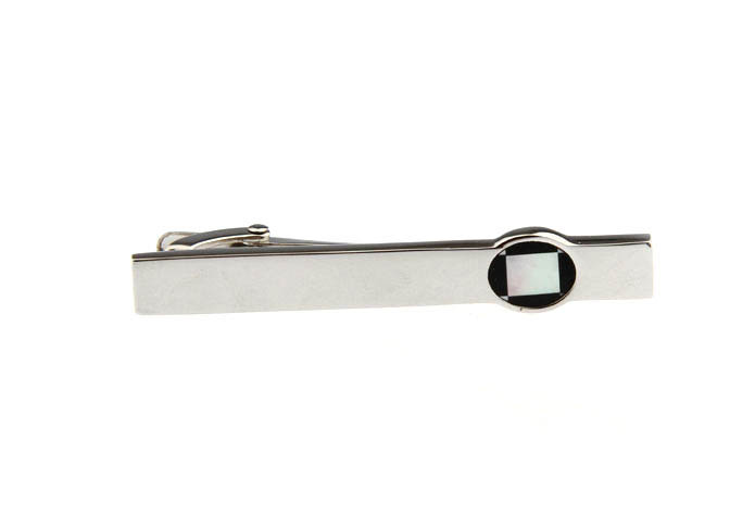  Black White Tie Clips Shell Tie Clips Funny Wholesale & Customized  CL860740