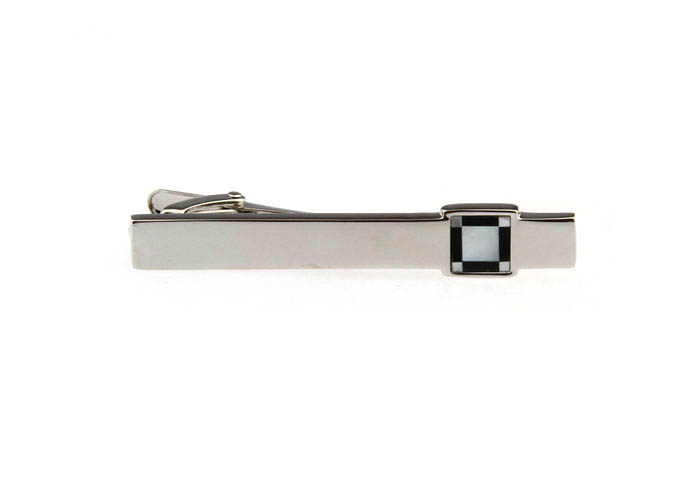 Black White Tie Clips Shell Tie Clips Funny Wholesale & Customized  CL860746