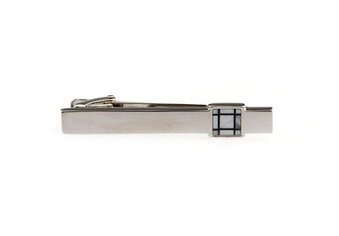  Black White Tie Clips Shell Tie Clips Funny Wholesale & Customized  CL860752