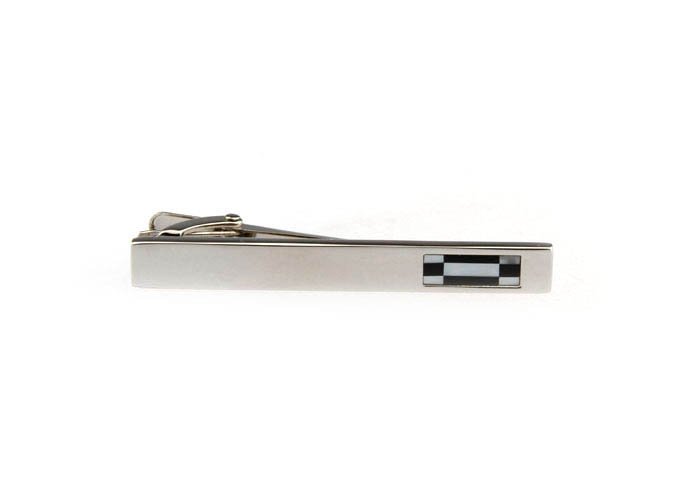 Black White Tie Clips Shell Tie Clips Wholesale & Customized  CL860754