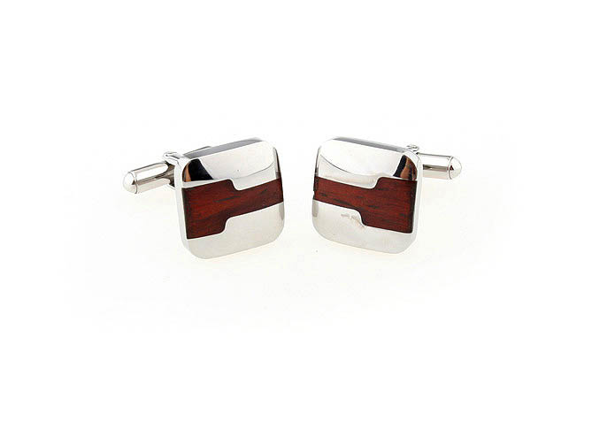  Khaki Dressed Cufflinks Stainless Steel Cufflinks Wholesale & Customized  CL620771