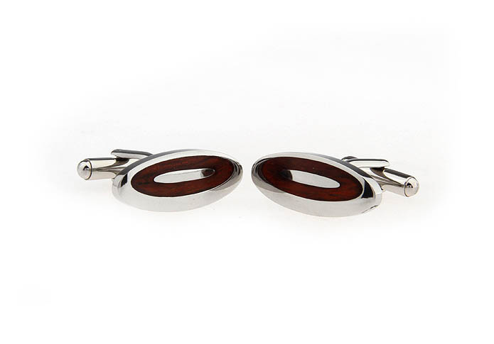  Khaki Dressed Cufflinks Stainless Steel Cufflinks Wholesale & Customized  CL620792