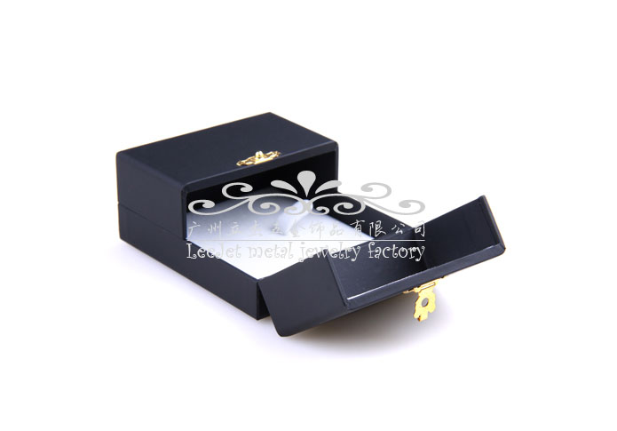 Imitation leather + Plastic Cufflinks Boxes  Black Classic Cufflinks Boxes Cufflinks Boxes Wholesale & Customized  CL210416