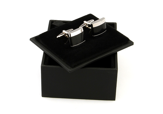 Imitation leather + Plastic Cufflinks Boxes  Black Classic Cufflinks Boxes Cufflinks Boxes Wholesale & Customized  CL210466