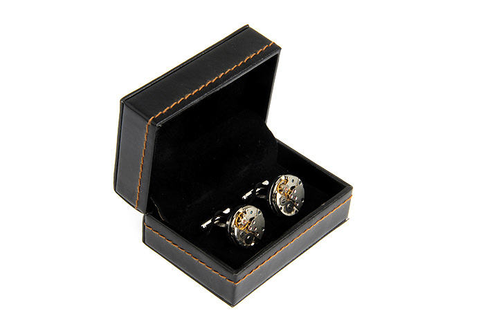  Black Classic Cufflinks Boxes Cufflinks Boxes Wholesale & Customized  CL210652