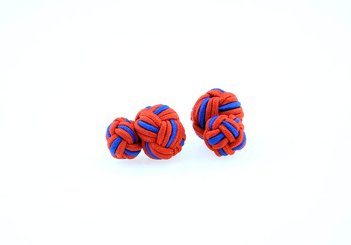 Multi Color Fashion Cufflinks Silk Cufflinks Knot Wholesale & Customized  CL640828