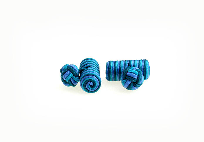  Multi Color Fashion Cufflinks Silk Cufflinks Knot Wholesale & Customized  CL640836
