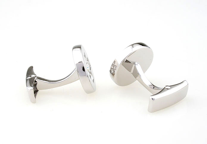 White Purity Cufflinks Crystal Cufflinks Wholesale & Customized  CL641012